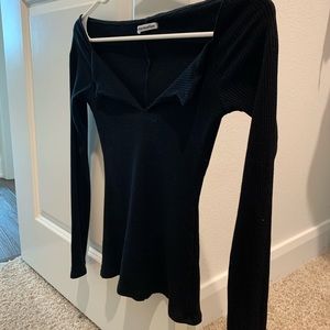 REFORMATION Black Long Sleeve